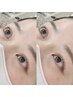 選べるまつげパーマorパリジェンヌラッシュリフト+眉毛アイブロウWAX ¥9900