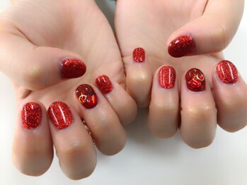 フォンテーヌブロー 野々市店(Fontaine Brow)/付け放題フリーデザインネイル