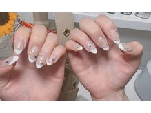 ザ ネイル エビス(The Nail ebisu)/フレンチと星アート