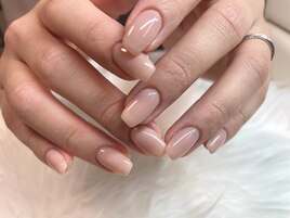 シアーベージュワンカラー