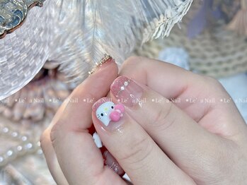 レアネイル 渋谷店(Le’a nail)/持ち込みkittyちゃん