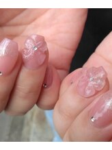 モーダアッカ(moda acca)/艶ピンク×クリアマグネット