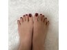 【NEWOPEN記念】オフ無料☆フットネイルxマグネットワンカラー¥5500