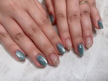 ネイルプラスユウ(NAIL+U)/シェル&マグネットネイル