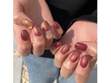 ハズグラスネイル(Haze Grass nail)/マグネットネイル