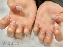 ラメグラデーション