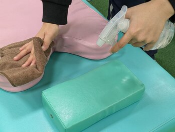 リセット整骨院 布施ほんまち通り院/毎回消毒してるからいつも清潔♪