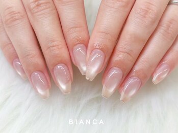 ビアンカ 北浦和店(Bianca)の写真/シンプルなニュアンスがお洒落♪アートなしシンプルコースも◎人気のマグネットネイルも多数!魅力の指先へ!