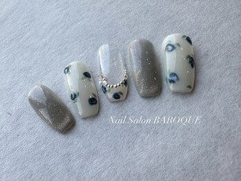 ネイルサロン バロック(Nail Salon BAROQUE)の写真/【新小岩駅1分！22時まで営業】仕事終わりに通いやすい立地♪季節のアートデザインも豊富◎