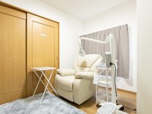 ホワイティアの雰囲気（完全個室。完全無人。人目を気にせずセルフホワイトニング）