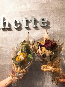 カシェット アイラッシュ(cachette eyelash)/店内のお花たち★