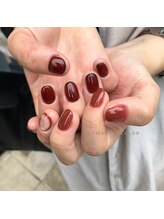 ロマンティックカラー(Romantic color)/ニュアンスネイル