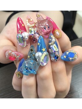 ネイルサイン ラフラフ(NAIL SIGN ROUGH LOUGH)/カービィちゃん