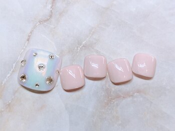 WRネイルズ(WR Nails)/【FOOT】持ち込みアート90分