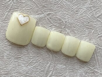 アバーブザビューティーアイランド 吉祥寺店(Above the beauty island)/シンプルフットネイル¥9200