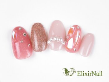エリクサーネイル 池袋(Elixir Nail)/定額b カジュアル/クーポン使用