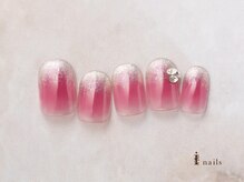アイネイルズ 横浜EAST店(I-nails)/ワンホンチークネイル