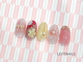 成人式ネイル　和柄ネイル