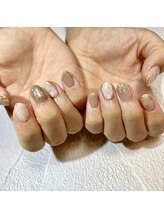 リファインネイル(refinenail)/ニュアンスブライダルネイル