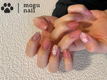 モグネイル(Mogunail)/3.4月定額B /桜ネイル