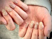 ヌル ネイル 堀江(NURU NAIL HORIE)/大人美爪マグネットニュアンス☆