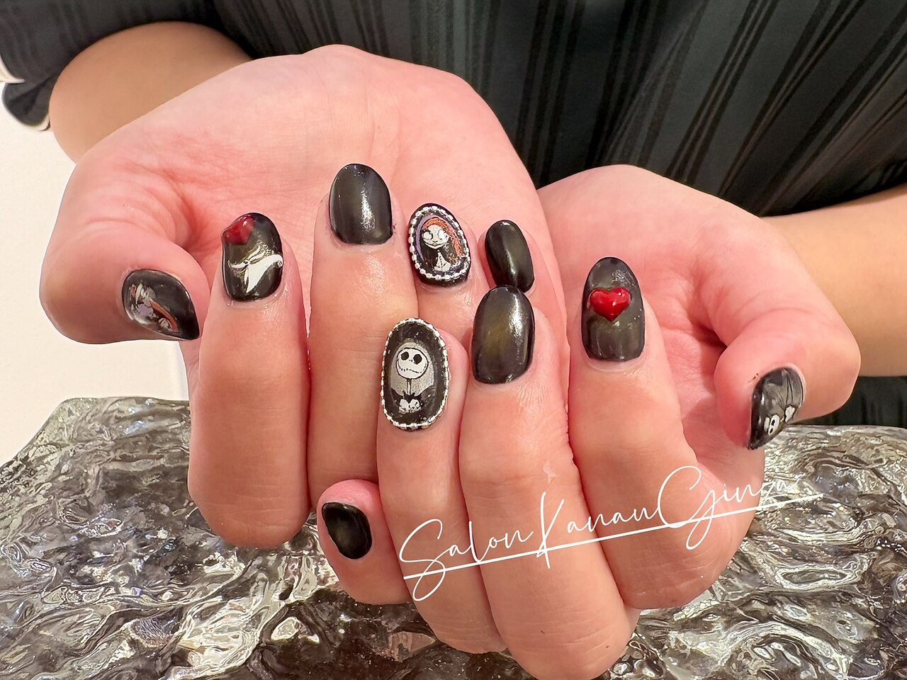 ネイルチップ オーダー 韓国 キラキラネイル ゴージャス ビジュー