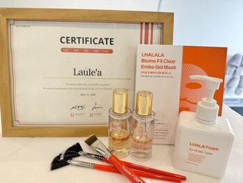 ラウレア(Laule'a)の写真/≪ララピール・光フォト・WAX脱毛≫等メニューを豊富にご用意◎毛穴悩み改善!背中のお肌荒れにもオススメ★