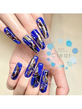 クリアー 日本橋小伝馬町(Clear)の写真/長さだし×アートで魅せる！理想のフォルムと指先からセンスが香るサロン