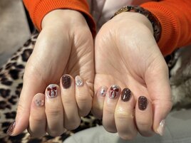 クリスマスネイル