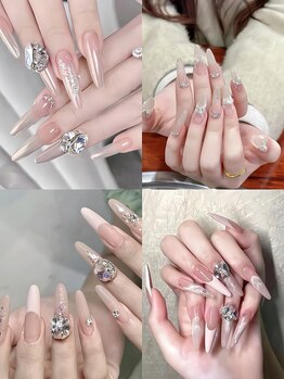 エガオネイルサロン 池袋店(EGAO NAIL SALON)の写真/スピーディーで綺麗な仕上がり♪爪が折れてしまった方や、不揃いの長さが気になる方にもオススメ◎池袋駅