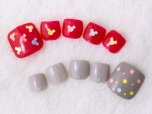 モアネイル 府中店(MOAH NAIL)/フットサンプル