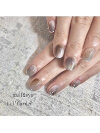 グレーニュアンス×シルバー