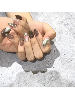 レイネイル アンド レイアイ 長嶺店(RAY NAIL & ray eye)/ニュアンスネイル