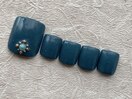 シンプルフットネイル¥9200
