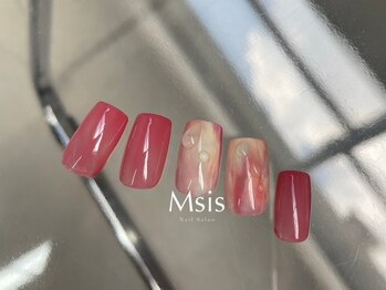 エムシス 夙川店(Msis)/sample　nuance ニュアンス　桃