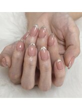 ファンネイルズ(Fun nails)/ガラスフレンチ