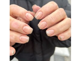 シンプルきれいな細フレンチ