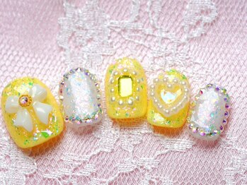 フェルタム バイ アリスボーテ 渋谷(Feltam by Arys beaute)/黄色イエローリボン