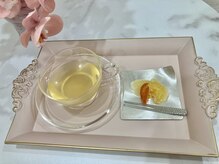 ブルーミー(BlooMe)の雰囲気（お手入れのあとはのんびりティータイムです♪）