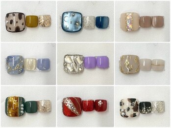 9月 フット定額デザイン