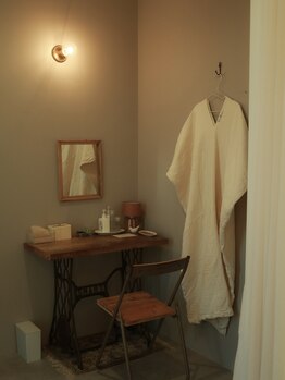 シキ(shiki)/身支度できる空間。