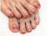 ゆい限定FOOT【ラメグラデーション】初回ソフトジェルオフ無料