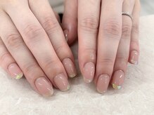 ディーネイル 四条烏丸(D-nail)/(大槻)オーロラフレンチ