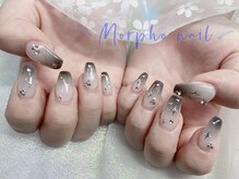 モルフォネイル(Morpho nail)/#新宿西口#ニュアンスネイル