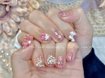 レアネイル 渋谷店(Le’a nail)/持ち込みkittyちゃん