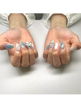 ラメワンカラー