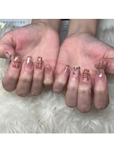 白べぇーっ 本店 湊町店/秋ネイル