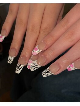 レタリングネイル