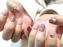 ネイルズ ララ(nails Lala)/クマさんネイル