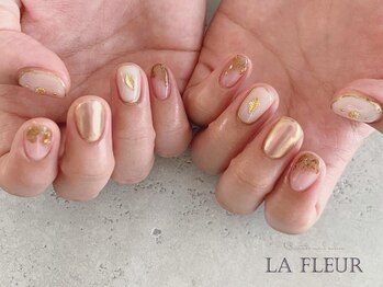 ラ フルール(La Fleur)/定額nuance◆nailsalon La Fleur
